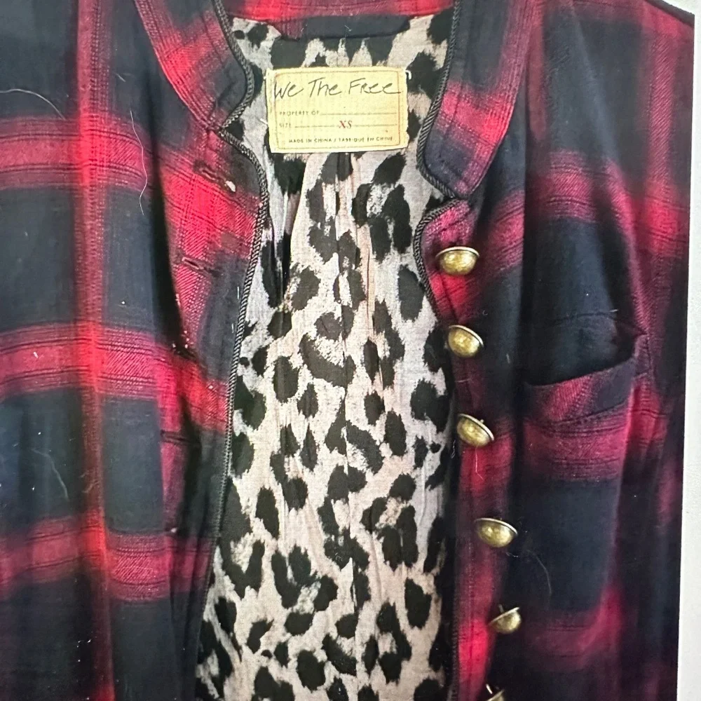 FREE PEOPLE, WE THE FREE ODESSA MARCHING BAND DUSTER.